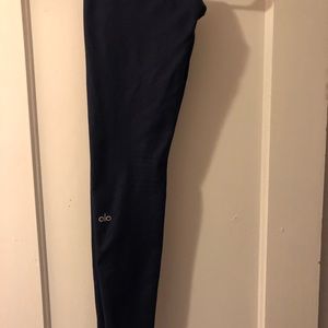 Alo size xs navy full length leggings